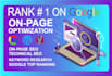 do onpage SEO with yoast premium and technical optimization of wordpress sites
