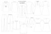 do fashion flats and tech packs of clothing and accessories