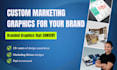 design modern, branded graphics for your business