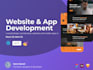 develop responsive website and apps in react next js, frontend firebase database
