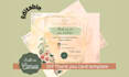 create editable digital card template
