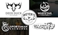 create fishing outdoor and hunting logo