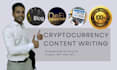 be your crypto content writer