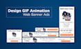 design gif animated web banner ads