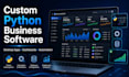 build custom python desktop software, dashboards and automation tools