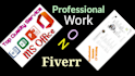 do ms office projects ms word, excel, powerpoint CV writing and editing