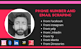 do phone number and email scraping, data scraping, email scraping