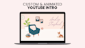 create an engaging animated youtube intro