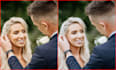 do weeding photo retouching