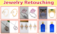 do HD quality jewelry retouch and put the jewelry in model