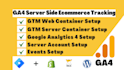 setup ga4 server side ecommerce tracking