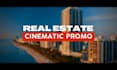 create cinematic real estate promo video