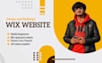 design or redesign wix website and landing page