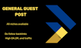publish general guest posts sites with do follow links