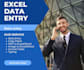 do excel data entry, copy paste, typing work, spreadsheet