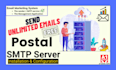 setup postal SMTP server to send unlimited business emails