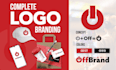 do creative logo design, brand identity, branding kit and brand style guide