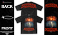 create a custom stranger things streetwear design shirt