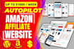 develop money making autopilot amazon affiliate website