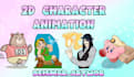 create animated your 2d cartoon character