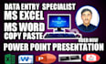 be your expert  data entry VA