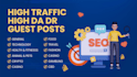 outreach high traffic guest post sites for you