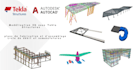 structural design of steel,concrete structures in tekla structure