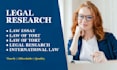 do contract law, tort law, legal research, international law