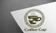 do modern different coffee cup logo design with source file