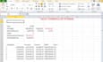 create a custom excel spreadsheet with formulas or charts