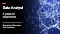 do scientific data entry or writing and research