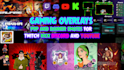 animate twitch and kick overlays, gaming  logo emotes