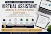be your operations virtual assistant for admin systems and workflows