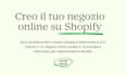 creo il tuo negozio shopify professionale per vendere prodotti online in italia