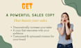 write a highly persuasive sales copy to convert