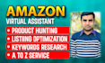be your amazon virtual assistant, expert amazon fba virtual assistant