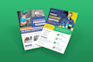 do cleaning service, junk removal, and pressure wash flyer, postcard design