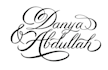 write your names or monogram for your wedding or event