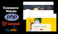 do php web application laravel ecommerce website