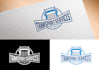 create a transport, trucking, and logistics logo