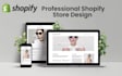 design a dropshipping shopify store shopify website and customize theme