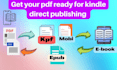 do kindle book formatting for amazon KDP