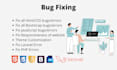 customize or solve bugs in HTML, CSS, javascript, PHP, and laravel code