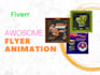 do flyer animation, motion flyer, and motion poster