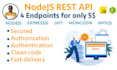 create rest API using nodejs and expressjs