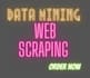 scrape data from websites, PDF files, images