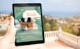 create mockups of your ebook being displayed on an ipad and tablet