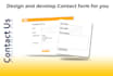 design and develop contact us form