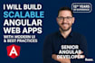 build scalable angular web apps with modern UI and best practices