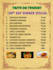 create menu card as per your preference